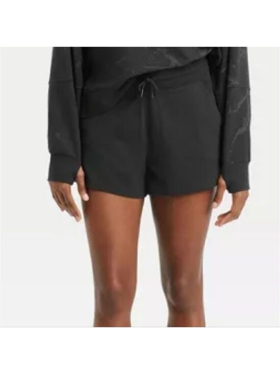 all in motion Pants - NWT Women's French Terry Shorts 3.5" - All in Motion Color Slate Size XXL